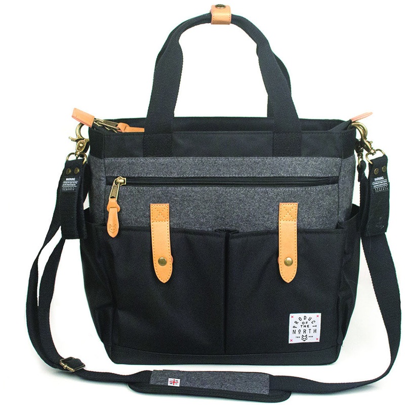 Product of the North Dawn Tote Diaper Bag – Black