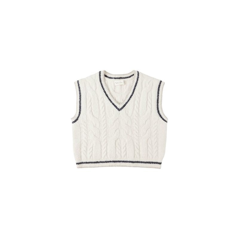 Rylee + Cru Sweater Vest – Natural