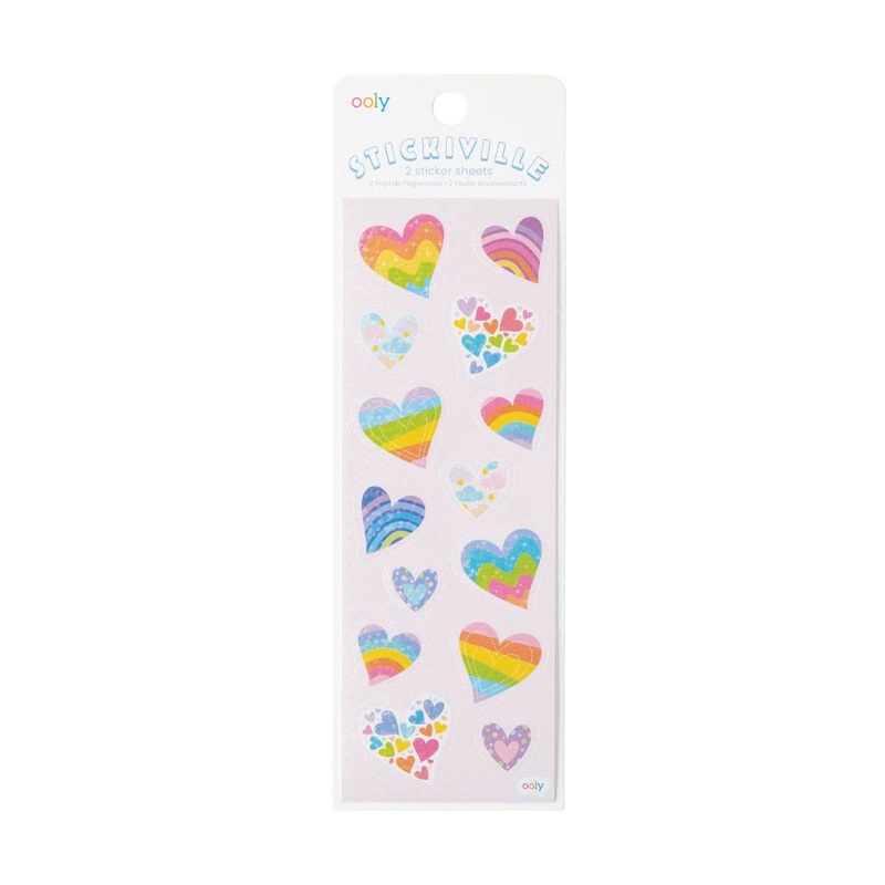 Stickiville Skinny – Rainbow Hearts