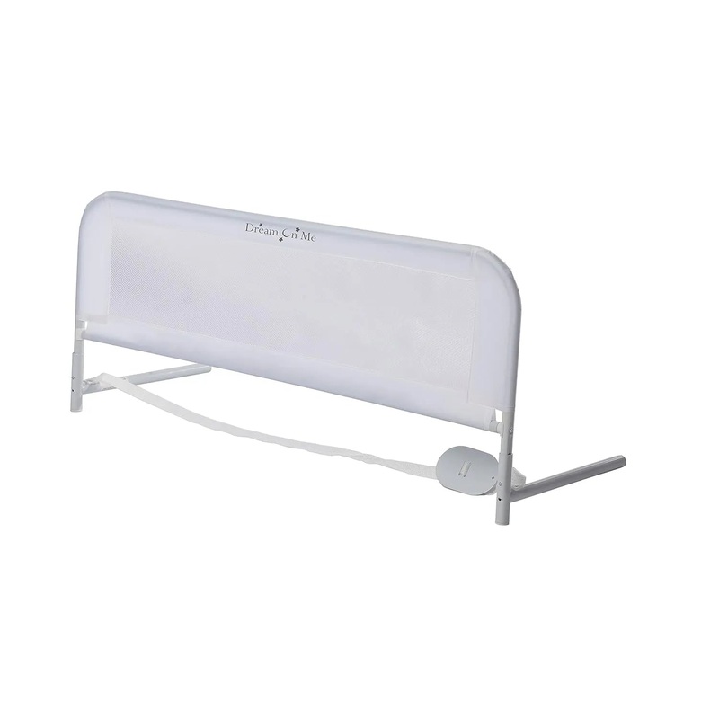 Adjustable Mesh Bed Rail, Fabric Mesh, White
