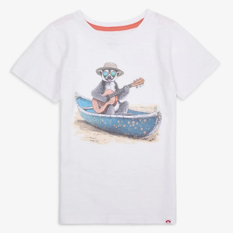 Appaman – Short Sleeve Cotton Tee – Madagas-Star