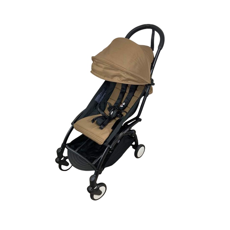 Babyzen YOYO2 Complete Stroller, 2023, Black with Toffee