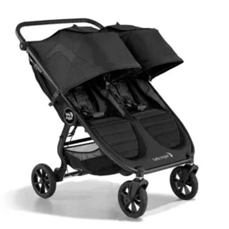 City Mini GT2 Double Stroller – Jet Black (see description)