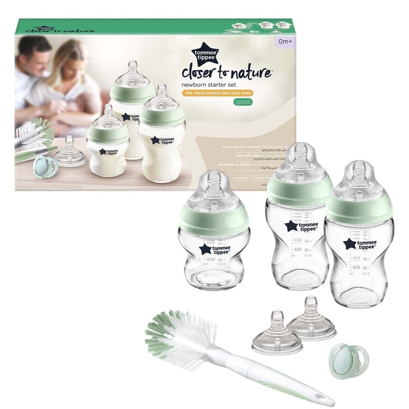 Glass Newborn Starter Set | Complete Feeding Essentials