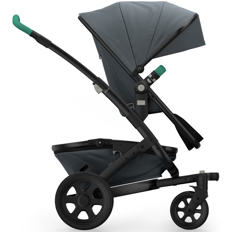 Joolz Geo 2 Tailor Mono Stroller – Black/Grey/Black/Emerald Green