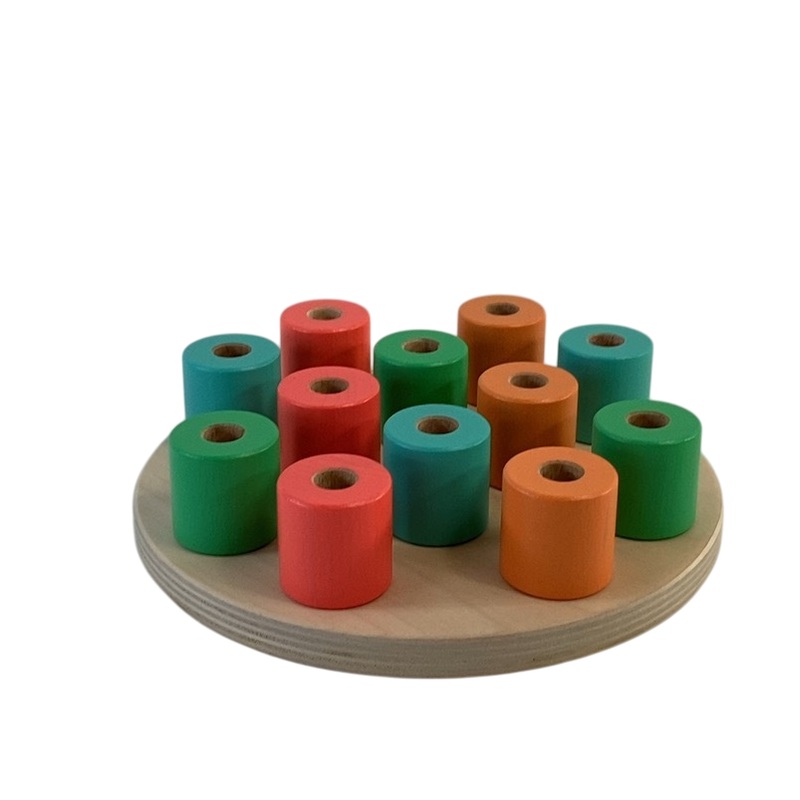 Lovevery Wooden Stacking Peg Board