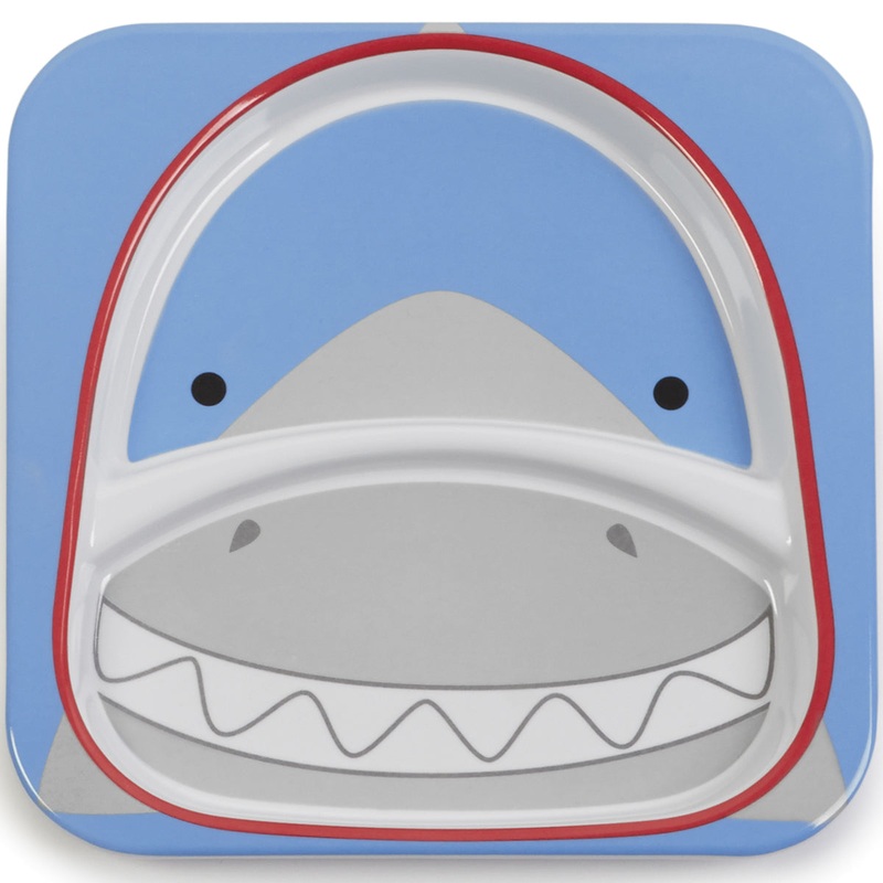Skip Hop Zoo Divided  Plate – Shark