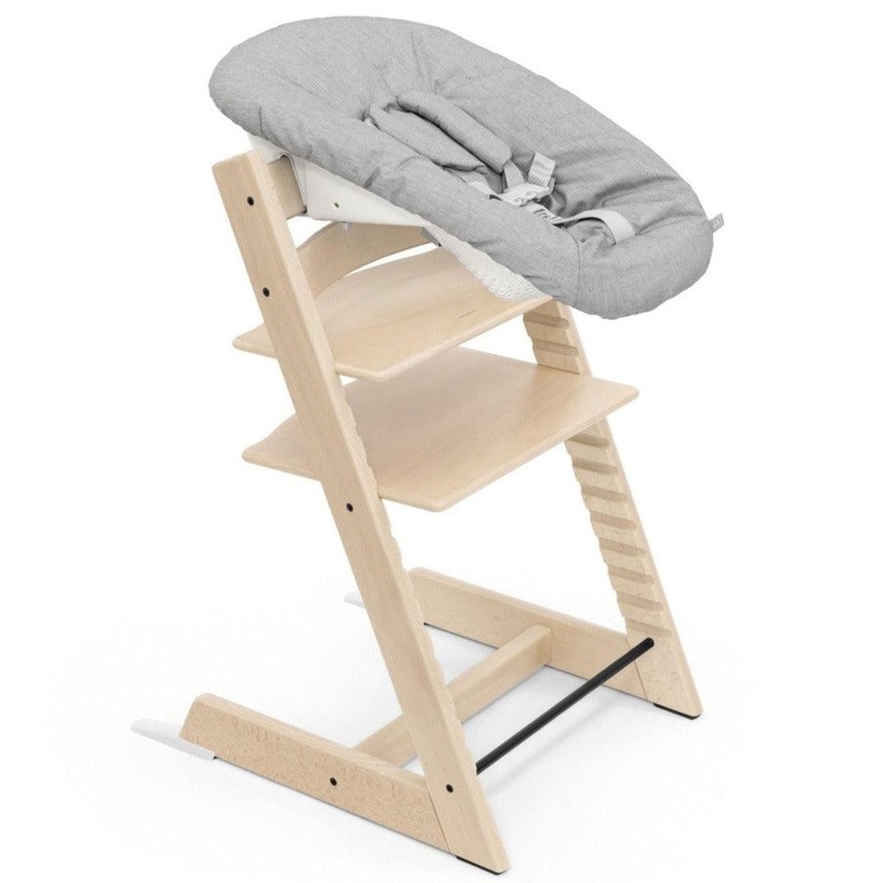 Stokke – Tripp Trapp Chair + Newborn Set Bundle – Natural