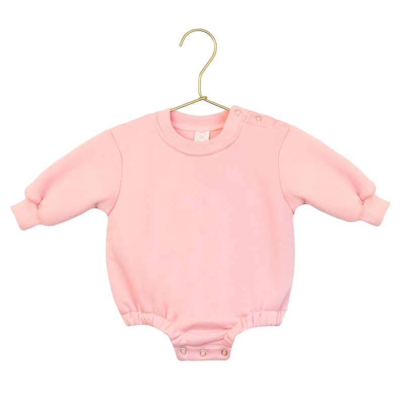 Sweatshirt Romper – Bubblegum
