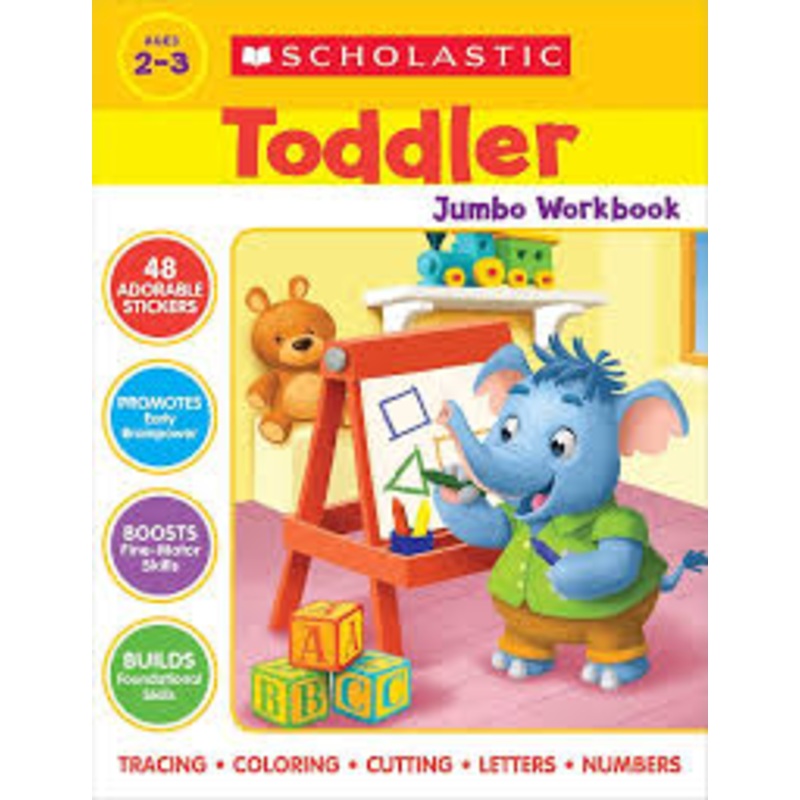 Toddler Jumbo Workbook Ages 2-3