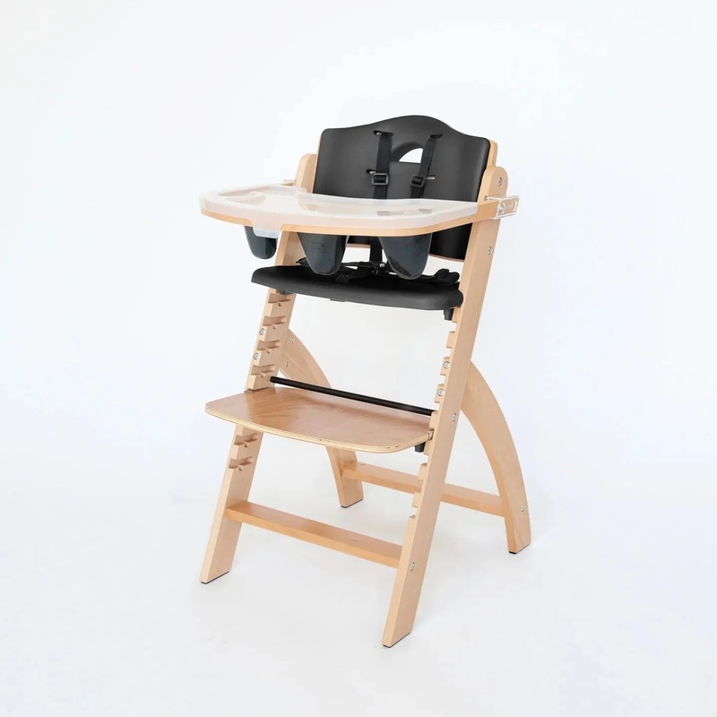 Beyond Junior TYK High Chair – Natural/Black Pearl