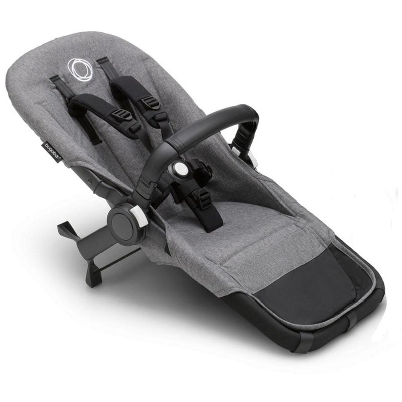 Bugaboo OPEN BOX Donkey 5 Duo Extension Set – Grey Melange