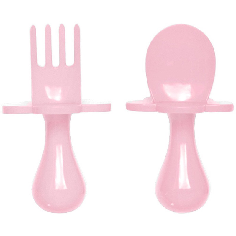 Grabease First Self Feeding Utensil Set – Pink