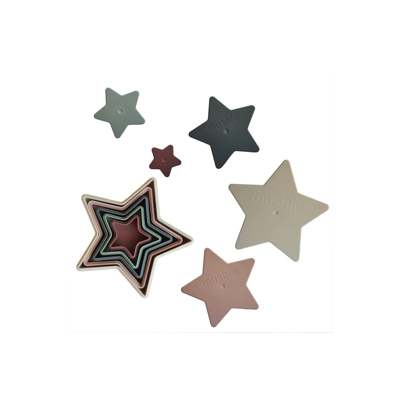 Mushie Nesting Stars Toy