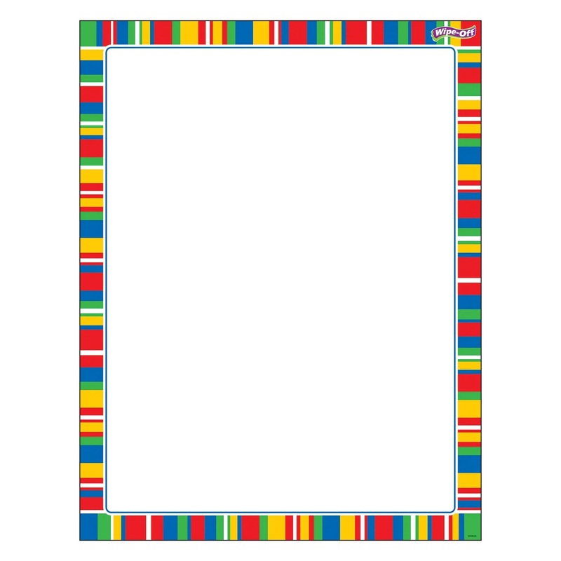Stripe-tacular Candy Wipe-Off Chart
