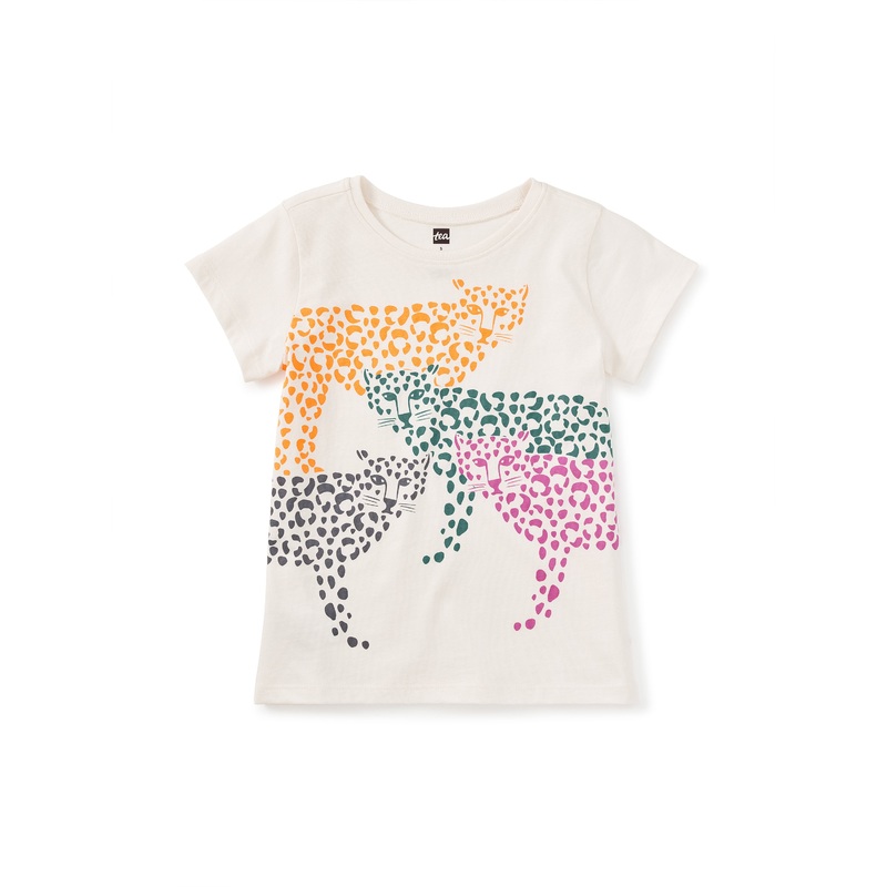 Tea Collection Rainbow Jaguars Graphic Tee