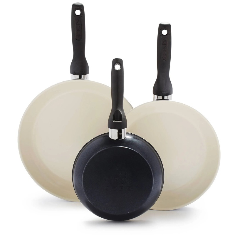 3pk (7″, 9.5″ & 11″) Ceramic Nonstick Frypan Set (See Description)
