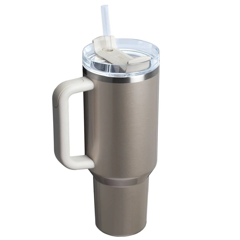 40 oz Stainless Steel H2.0 FlowState Quencher Tumbler Honey Talks