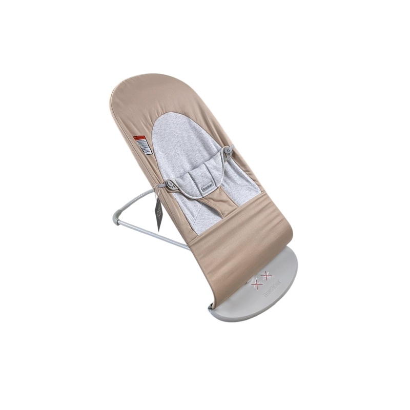 BabyBjorn Bouncer Balance, Beige/Gray, Light Gray Frame
