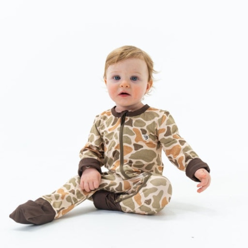 Burlebo Baby Zip Up Venado Camo