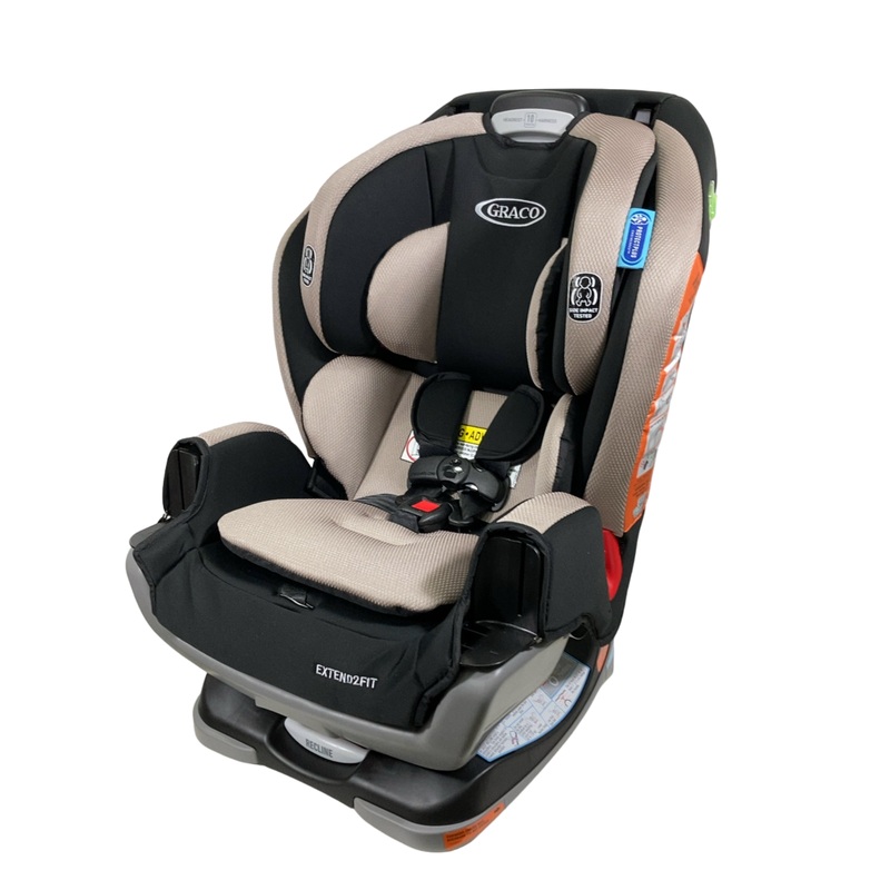 Graco Extend2Fit Convertible Car Seat, 2023, Stocklyn