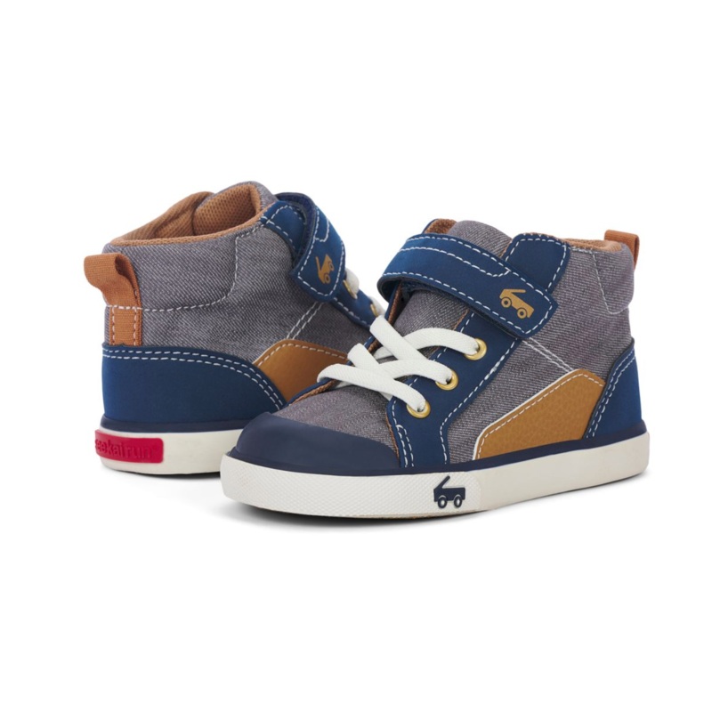 See Kai Run Dayton – Gray Denim