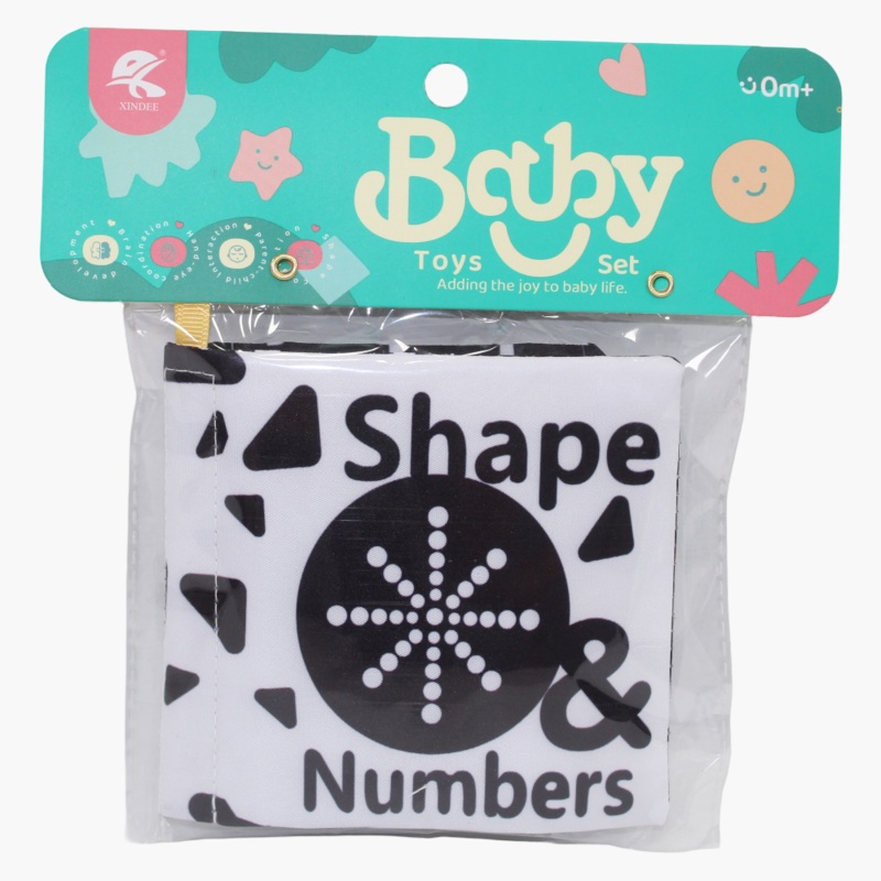 Sensory Soft Book for Learning – Shapes & Numbers