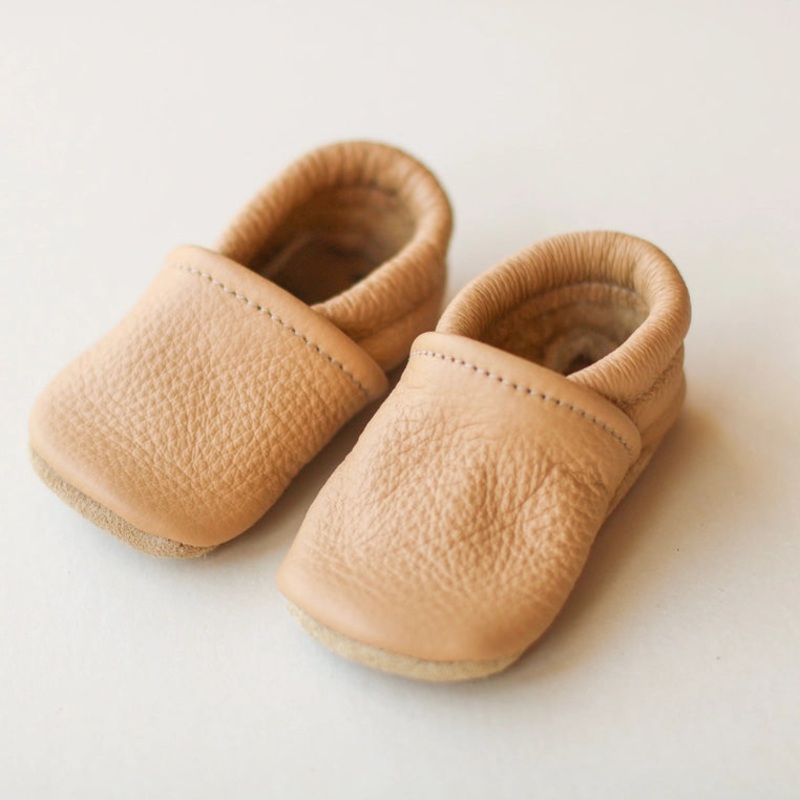 Sun & Lace Baby Moccs – Latte