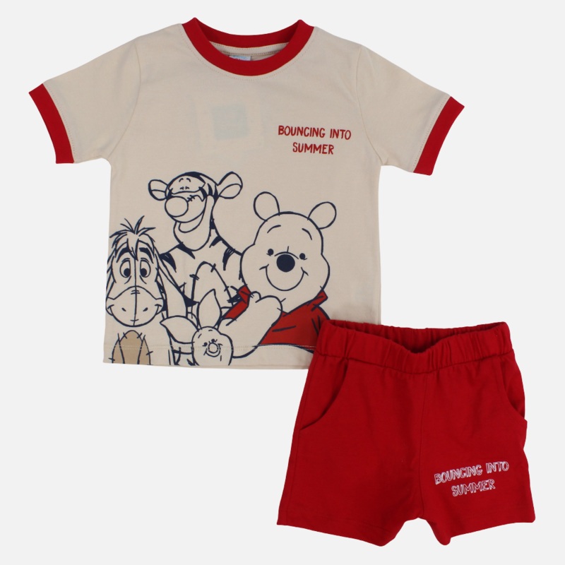 Baby Boys Cotton Pajama Set  Winnie the Pooh Print