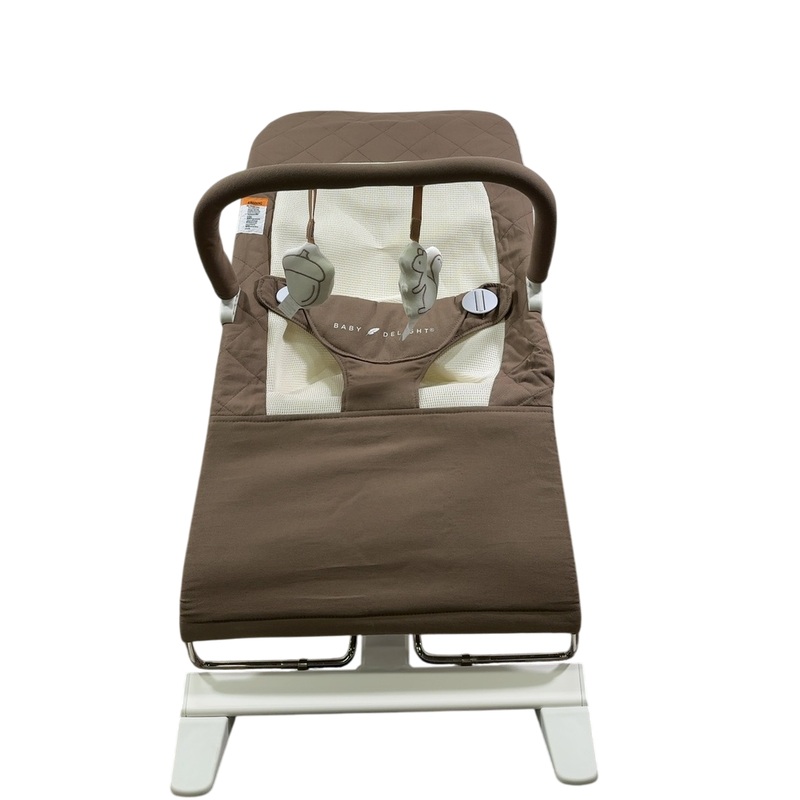Baby Delight Alpine Deluxe Portable Bouncer, Organic Mocha