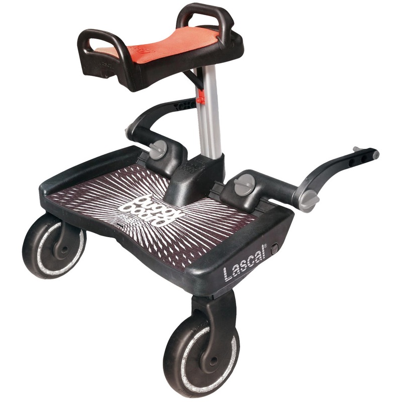 Lascal BuggyBoard Maxi Plus – Black/Red