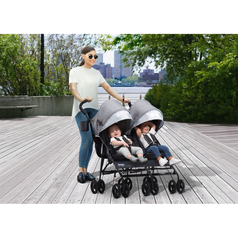 PowerGlyde Side-by-Side Double Stroller