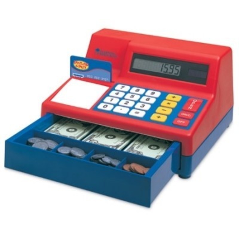 Pretend & Play Calculator Cash Register