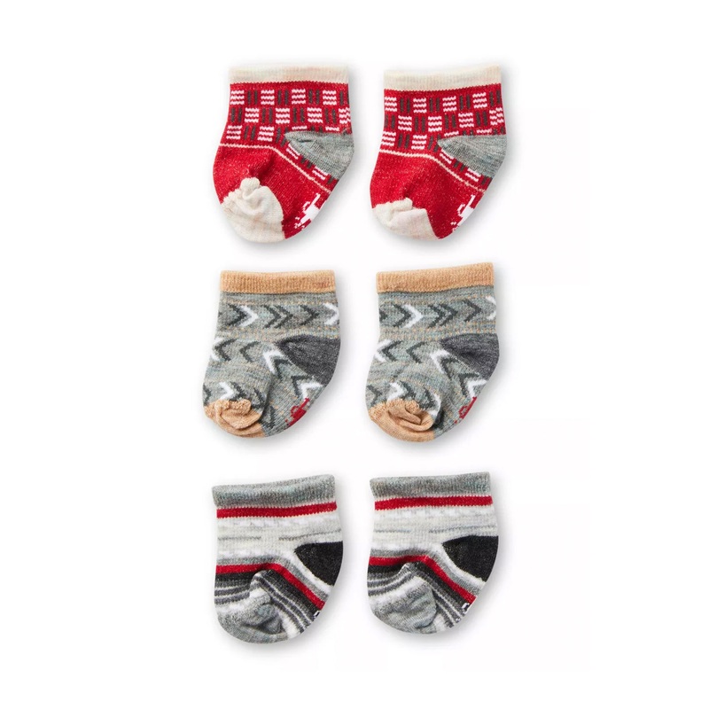 Smartwool Baby Bootie Batch – Lunar Grey Heather