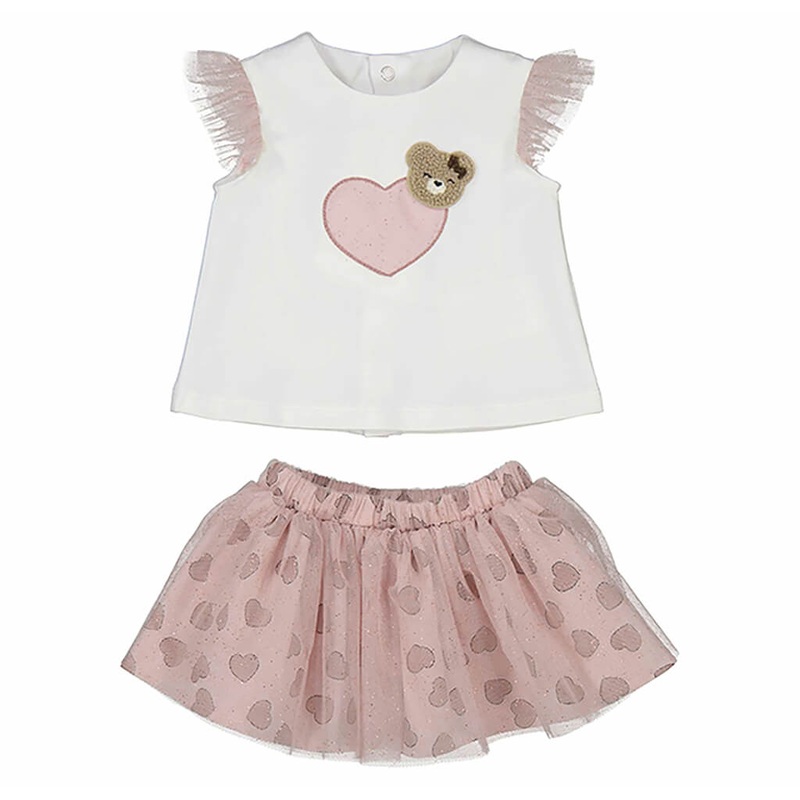 Tulle Skirt and Shirt Set