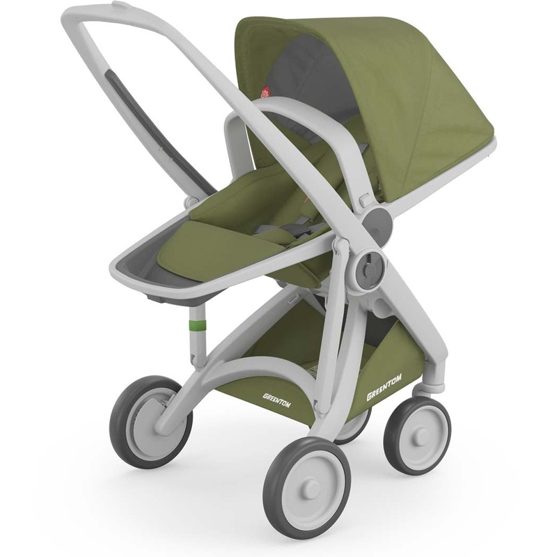 Greentom Reversible Stroller – Grey/Olive
