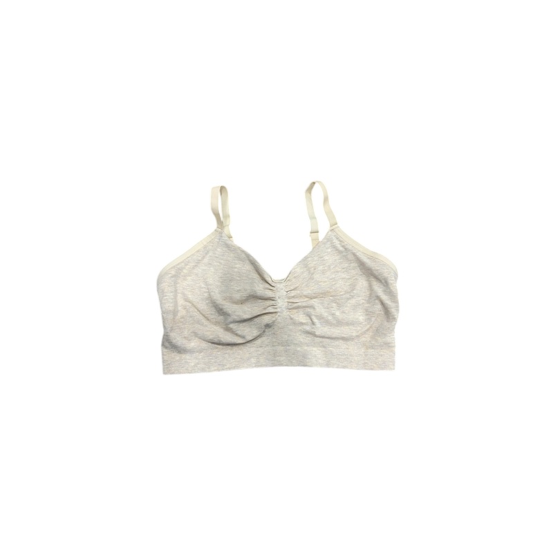 Kindred Bravely Sublime Bamboo Hands-Free Pumping Lounge & Sleep Bra, Large, Oatmeal Heather, Regular (B-D)