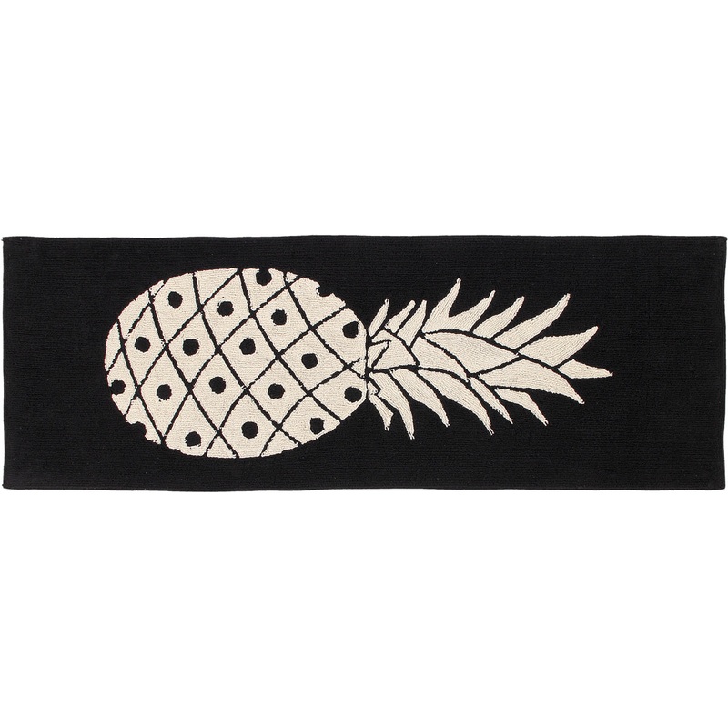 Lorena Canals Pineapple Runner (2′ 6″ x 7′ 6″)
