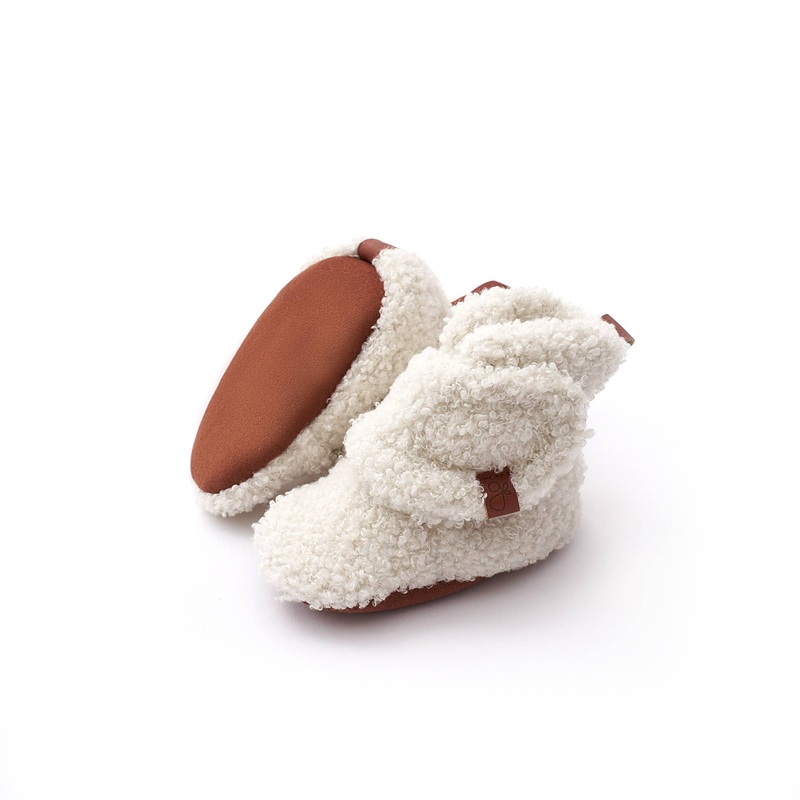 Sherpa Baby Stay-On Boots – Alabaster