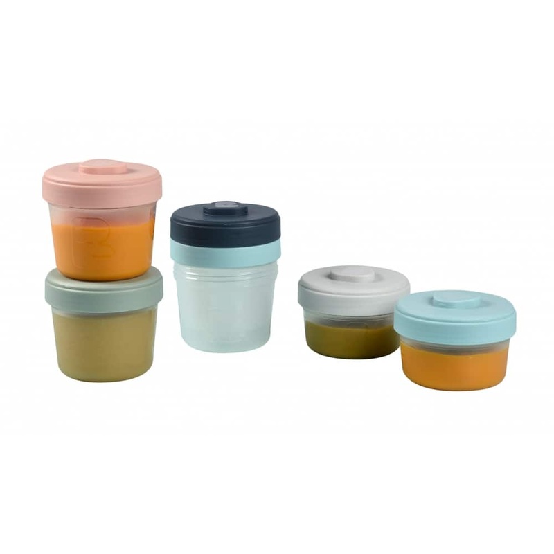BEABA Clip Containers Set of 6, Small