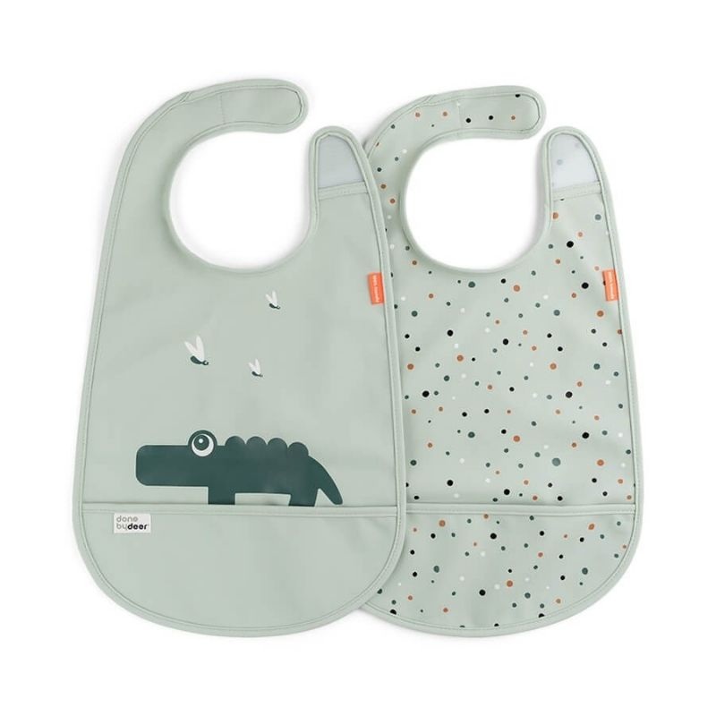 Bib with Velcro – 2 Pack