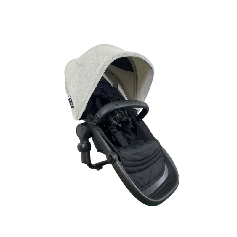 Bugaboo Kangaroo Sibling Seat, Black, Midnight Black, Misty White