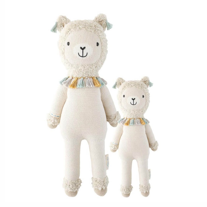 Hand Knit Doll Lucas The Llama