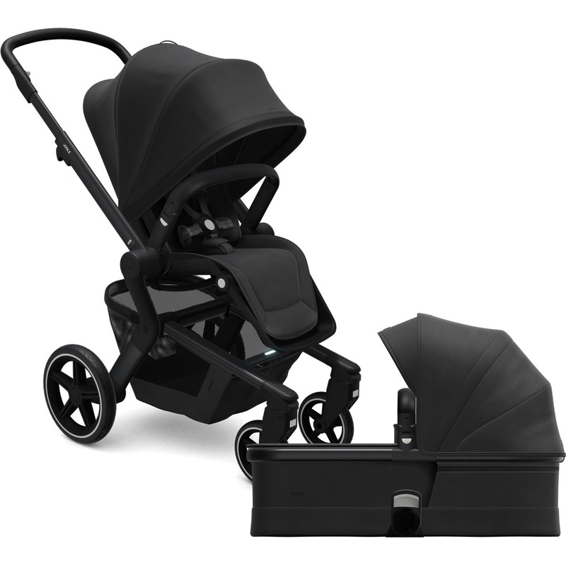 Joolz Hub+ Stroller & Bassinet Bundle – Brilliant Black