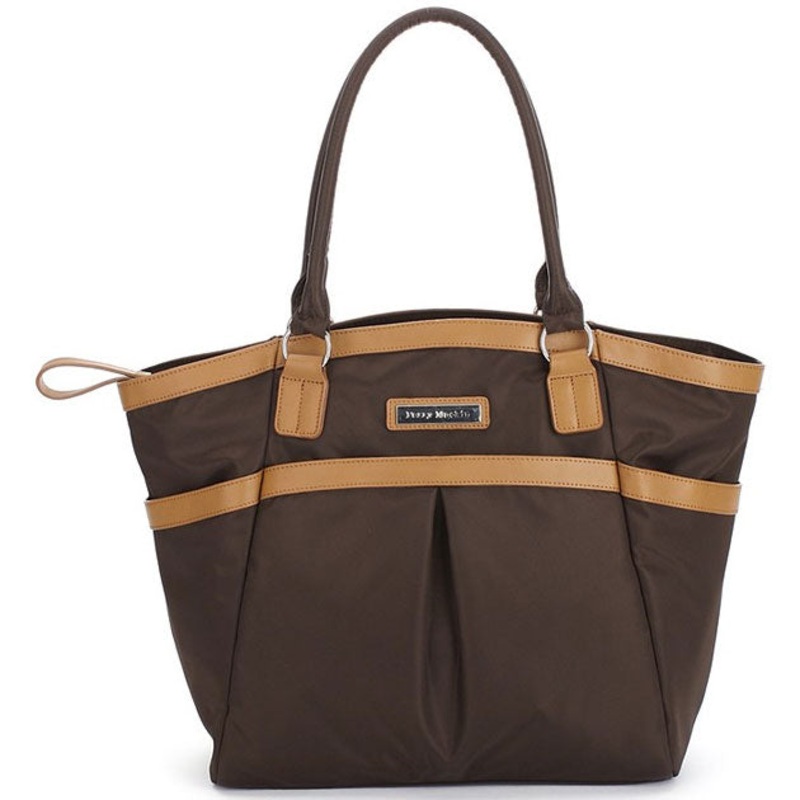 Perry Mackin Harper Diaper Bag in Brown