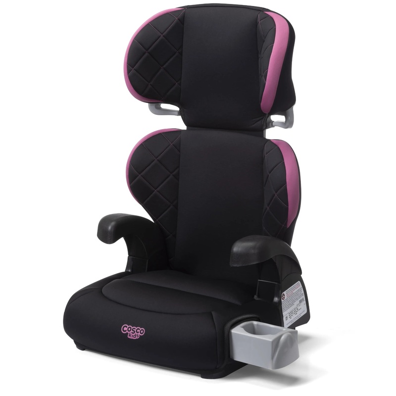 Pronto! DLX Booster Car Seat – Violet Diamonds