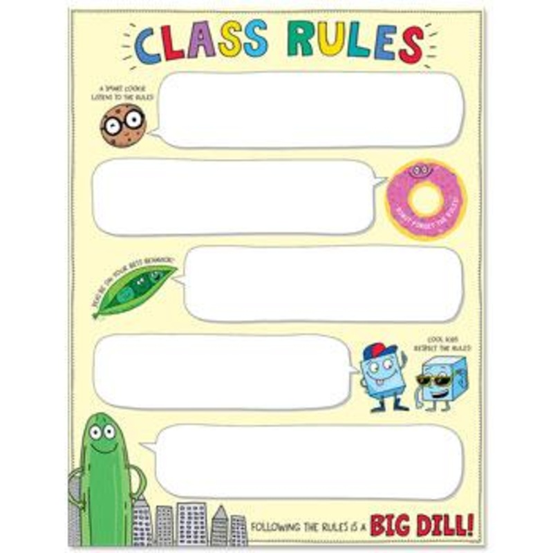 So Much Pun! Class Rules Chart