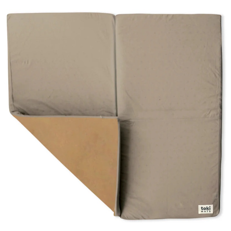 Toki Kids Standard Padded Play Mat 40″ x 40″, Cloud Sandcastle