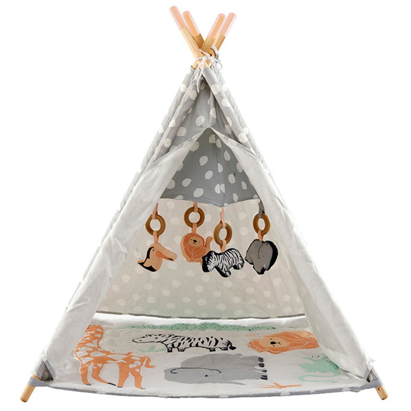 Wonder & Wise Baby Activity Tent – Safari