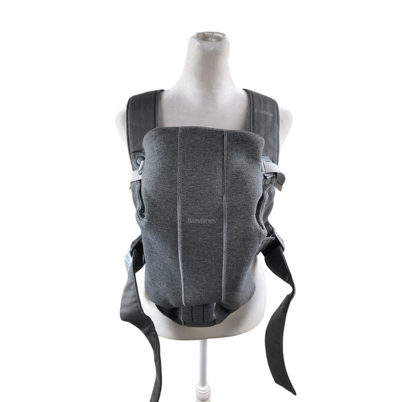 BabyBjorn Baby Carrier Mini, Dark Gray 3D Jersey